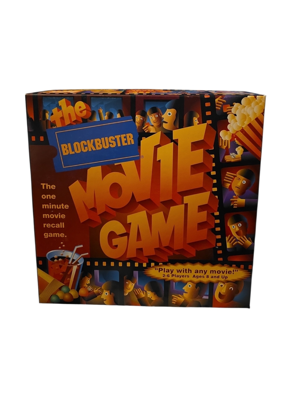 Vintage Blockbuster Movie Game Board Game Family Trivia Party Game